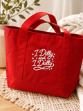 I Dilly and I Dally – Custom Embroidered Tote & More