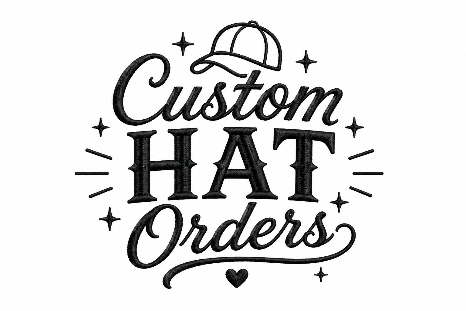 Custom Embroidered Hat